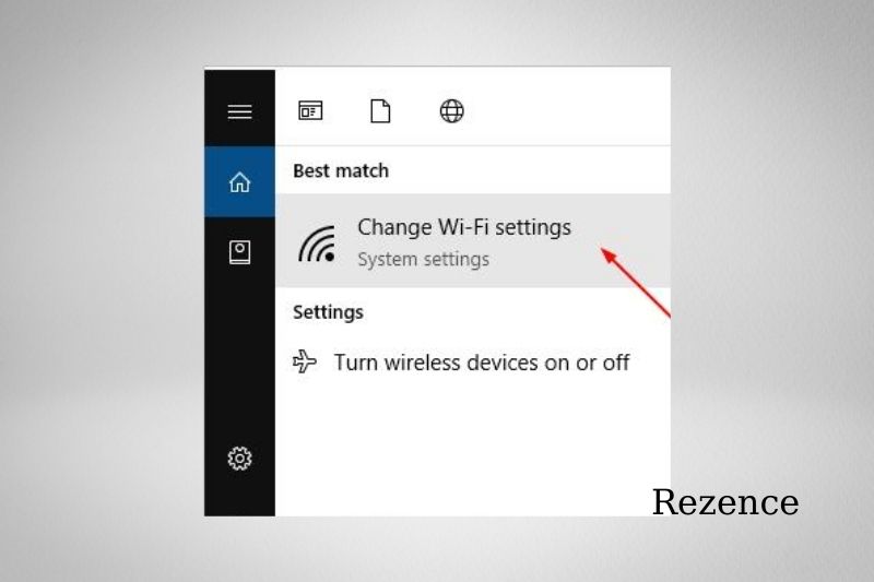 Wireless Capability Is Turned Off Windows 10 - Step 1