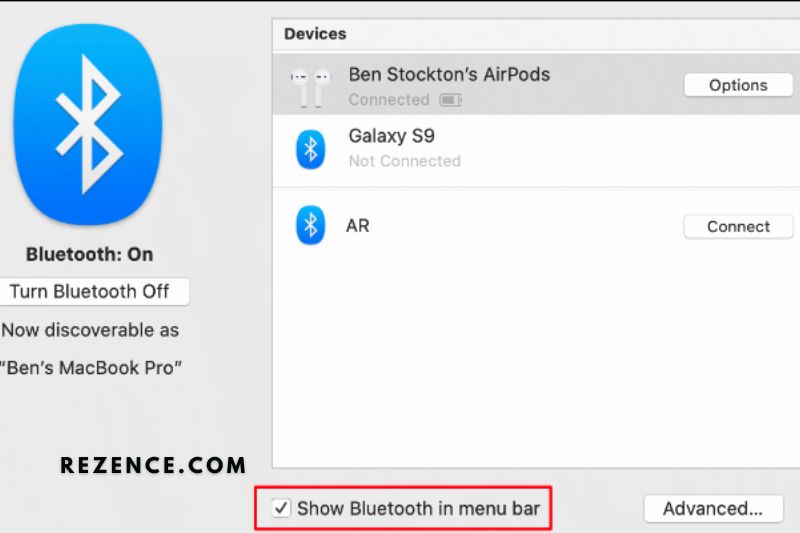 Click Reset the Bluetooth module this time